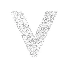 beautiful letter v wallpapers